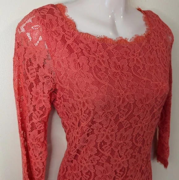 Diane Von Furstenberg zarita lace dress 4 - Picture 8 of 16